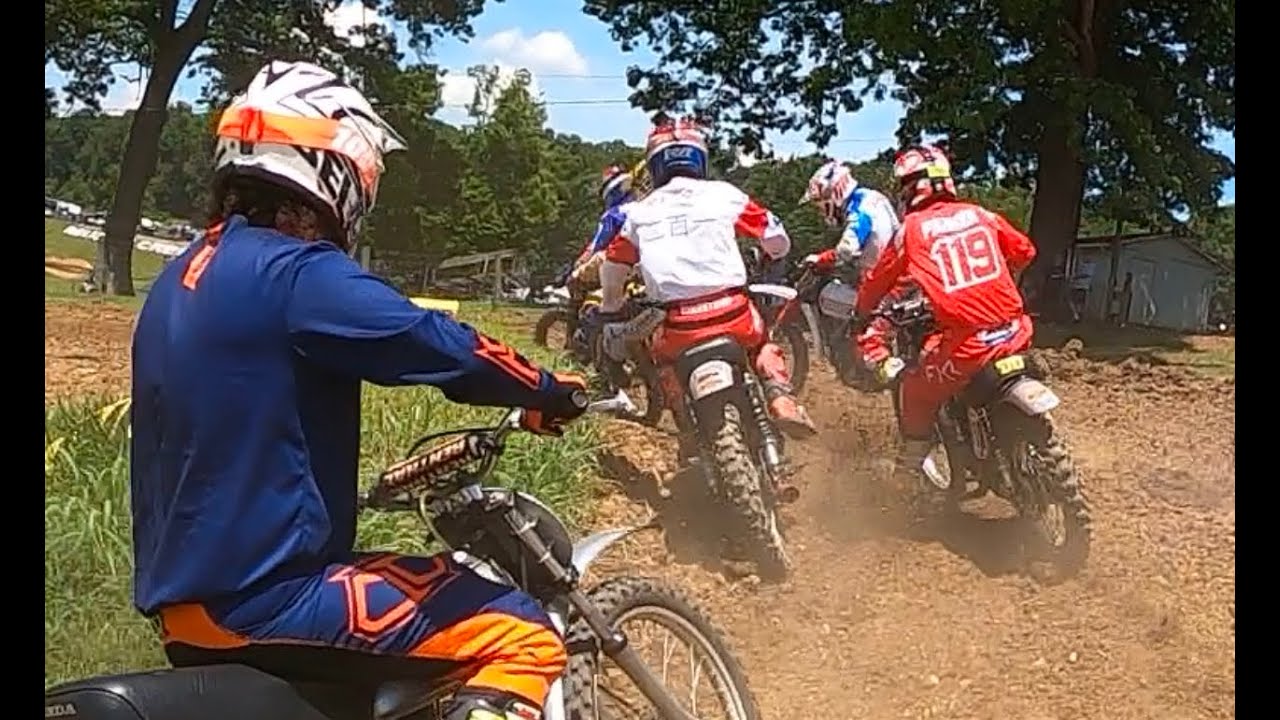 20250621 AHRMA National Motocross at Muddy Creek Raceway - Sportsman 125 Expert - Moto 2