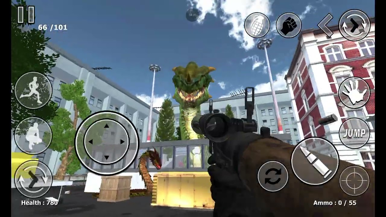 Jugando Zombie Monsters 3 Dead city Parte 4 (FINAL)