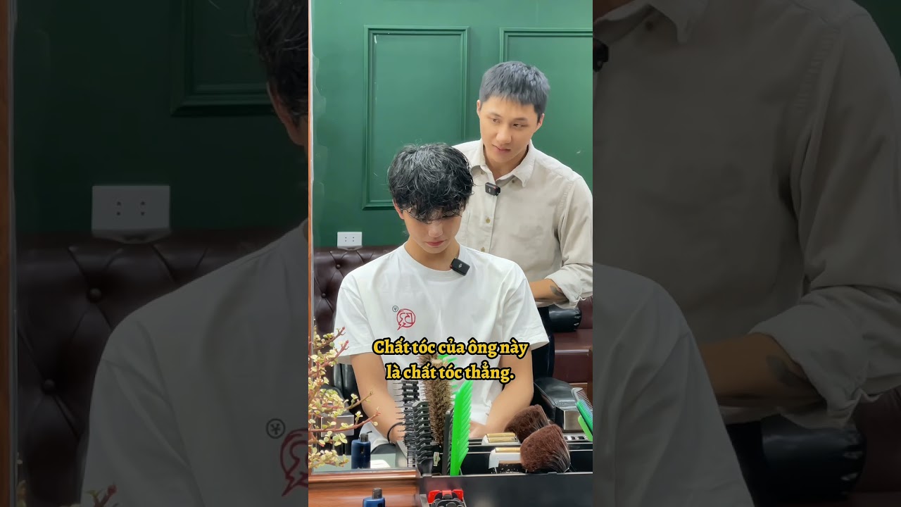 Kiểu tóc Side Part Rủ của Song Kang | TIM BARBERSHOP