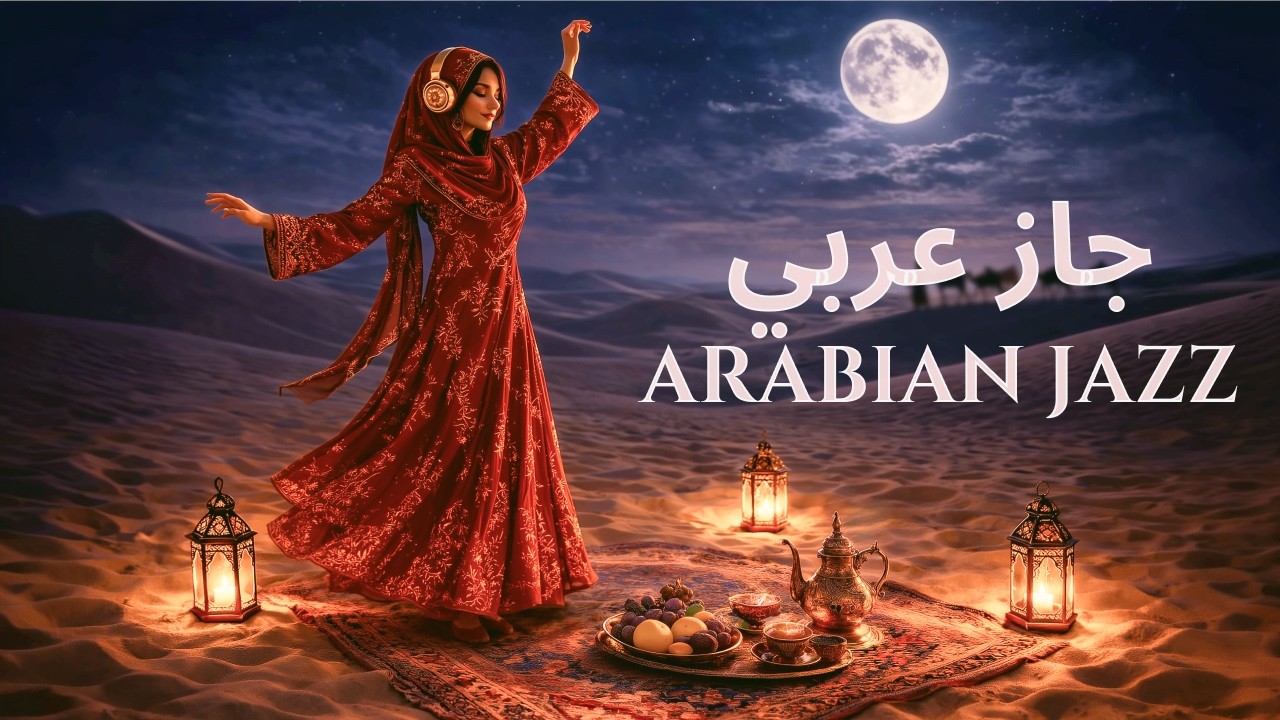 Noor’s Nights | Arabic Jazz Lounge | لوفاي | لاونج عربي | موسيقى التركيز  🌙