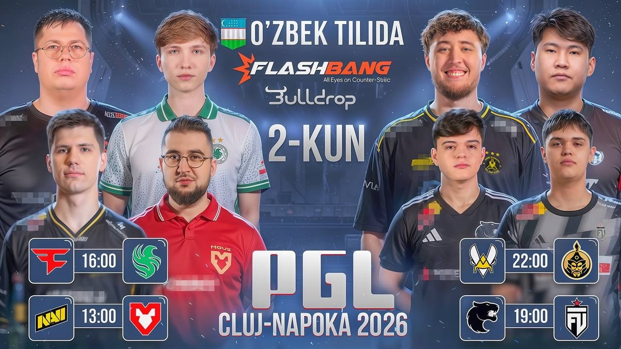 [UZ] NAVI vs MOUZ | PGL CLUJ-NAPOCA 2-KUN