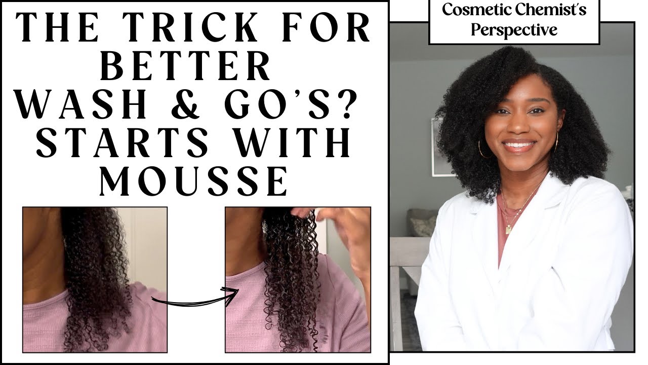 The Trick for Better Wash & Go’s: How Mousse Really Works (Backed by Science)