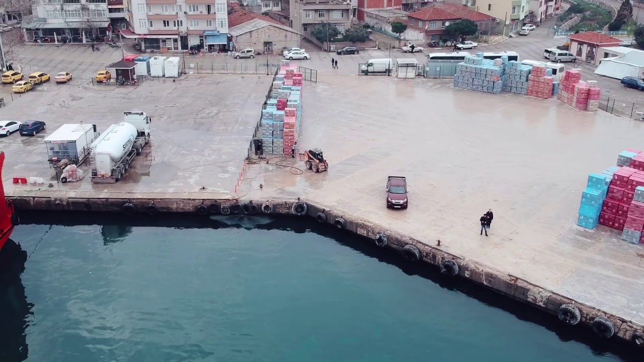 Karabiga kordon drone uçuşu