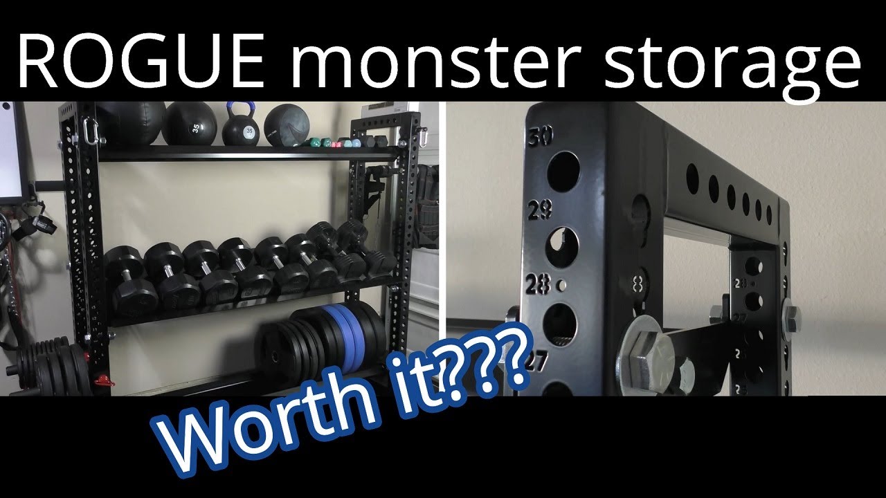 Обзор накопителя Rogue Monster Mass Storage | Насадки Rogue Monster — стойка и хранилище в одном??