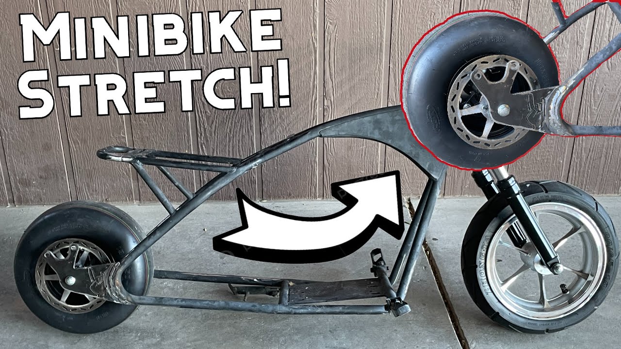 How To Stretch A Minibike Frame! 8in Motovox Stretch