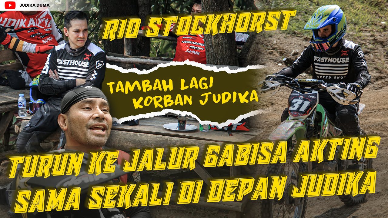 Aktor RIO STOKHORST Penuhi Tantangan Trabas Bareng JUDIKA !!