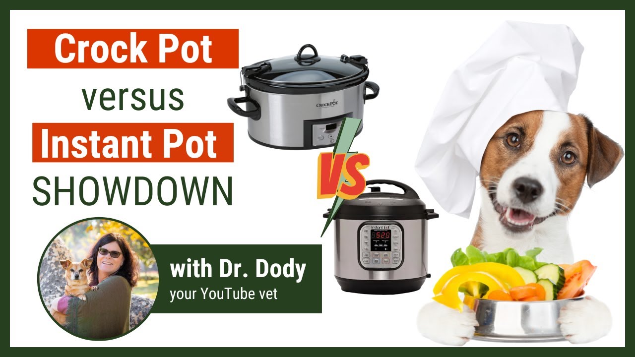 Slow Cooker Dog Food Recipe Versus Pressure Cooker Dog Food Recipe