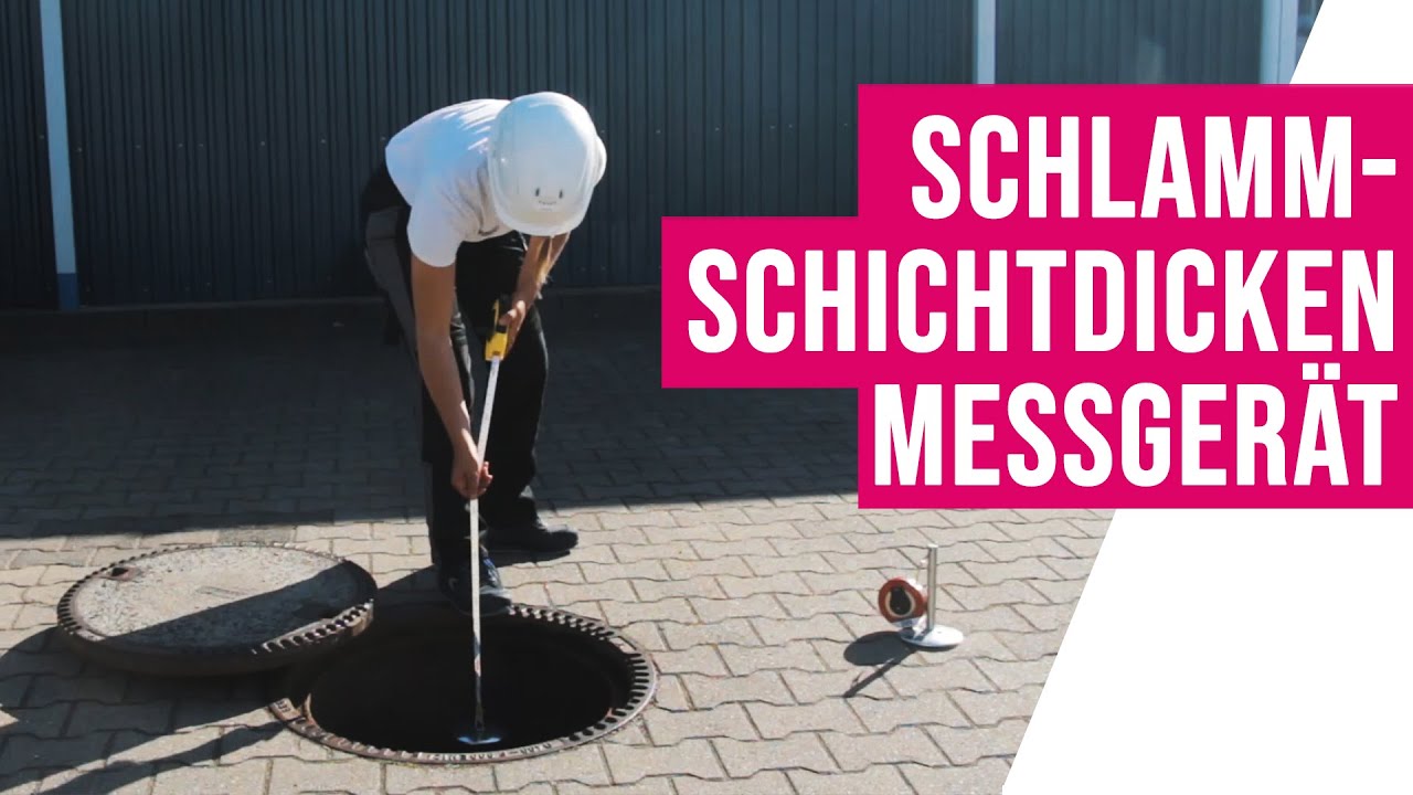 Messen der Schlammschichtdicke - Benzinabscheider Eigenkontrolle / Wartung -  Votec Pr&uuml;fger&auml;te