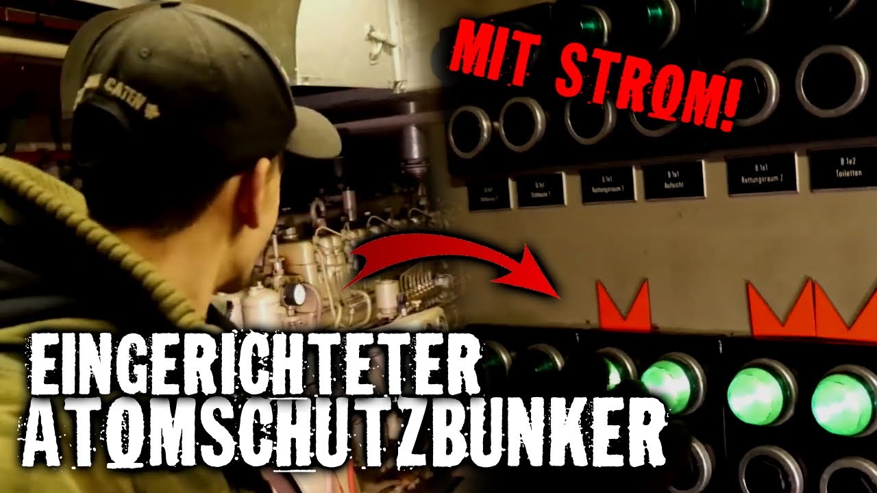 Komplett eingerichteten Atomschutzbunker gefunden! Hier geht sogar noch der Strom :o / Lost Places