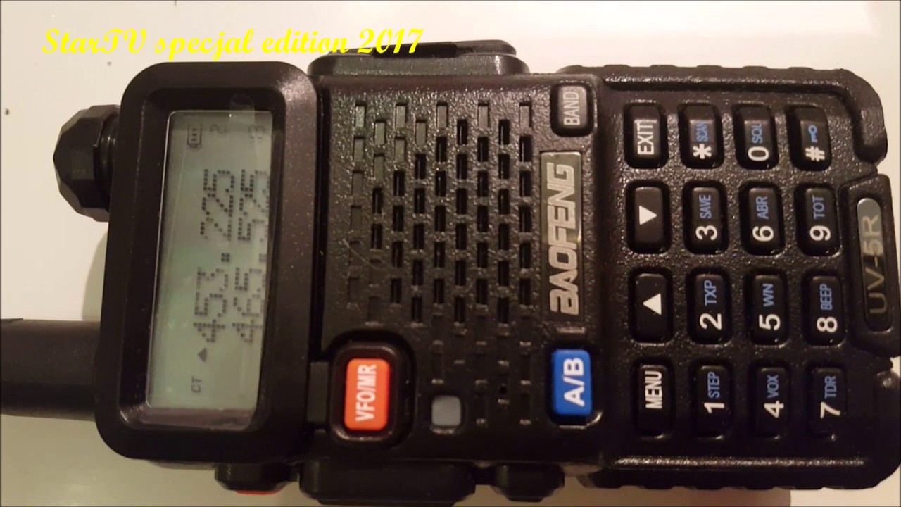 jak włączyć skanowanie Baofeng UV-5R funkcja SCAN