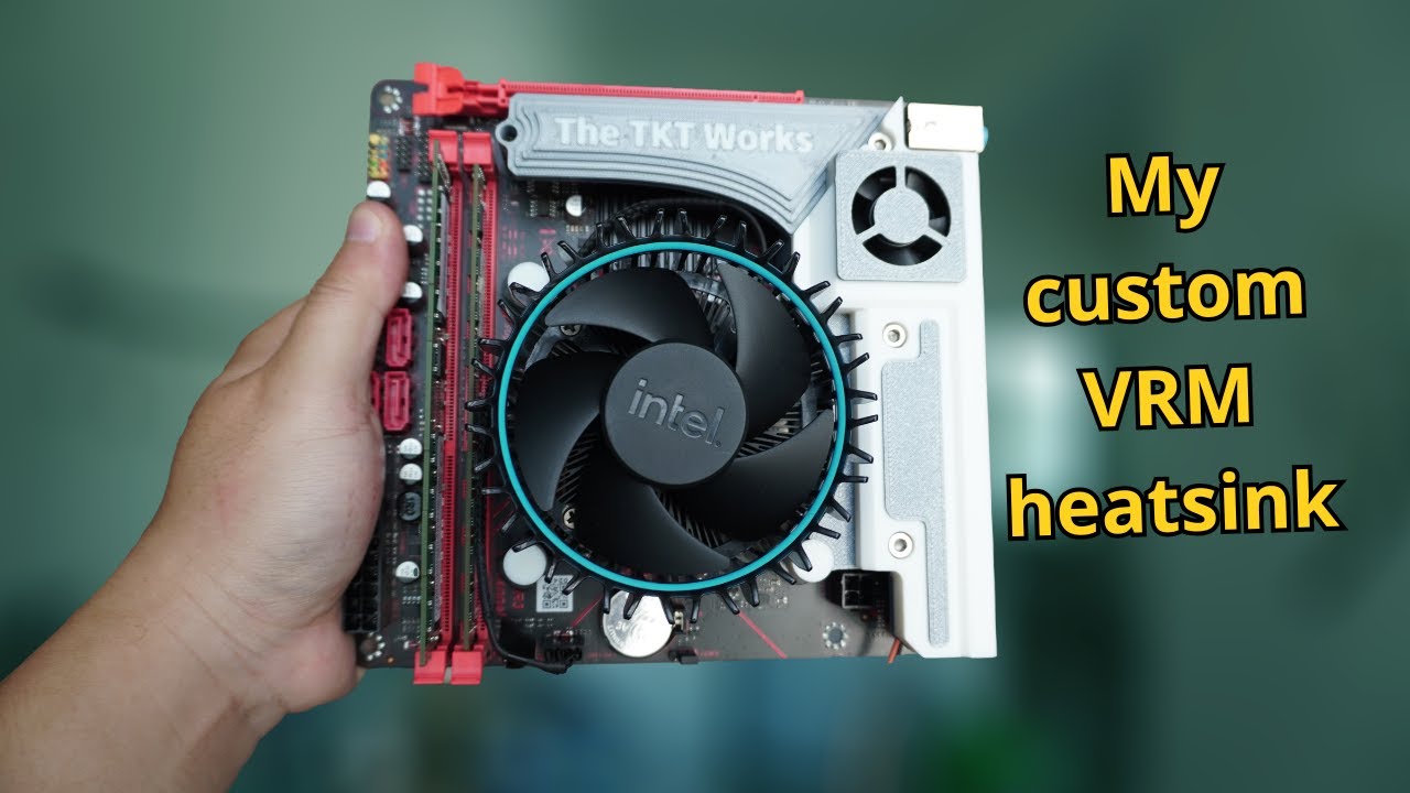 I built an ITX PC from e-waste ???