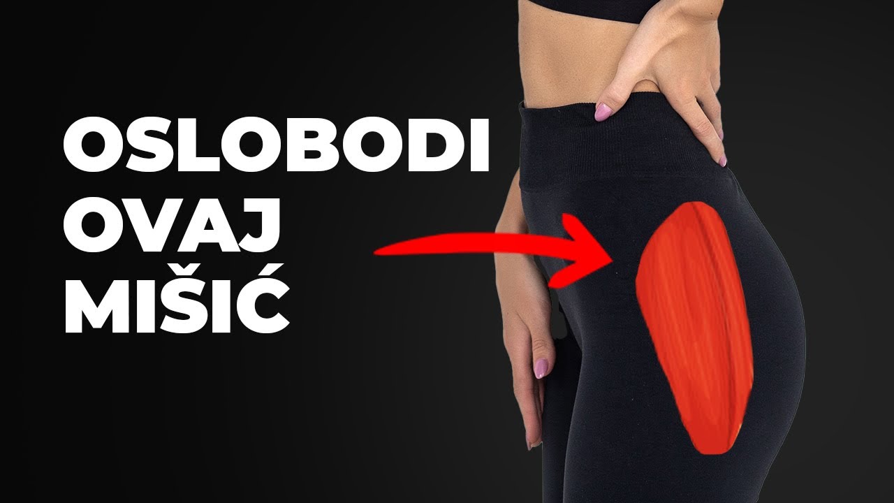 Ukloni bol u kukovima pritiskom ovog mišića za momentalno olakšanje (idealno i za 50+)!