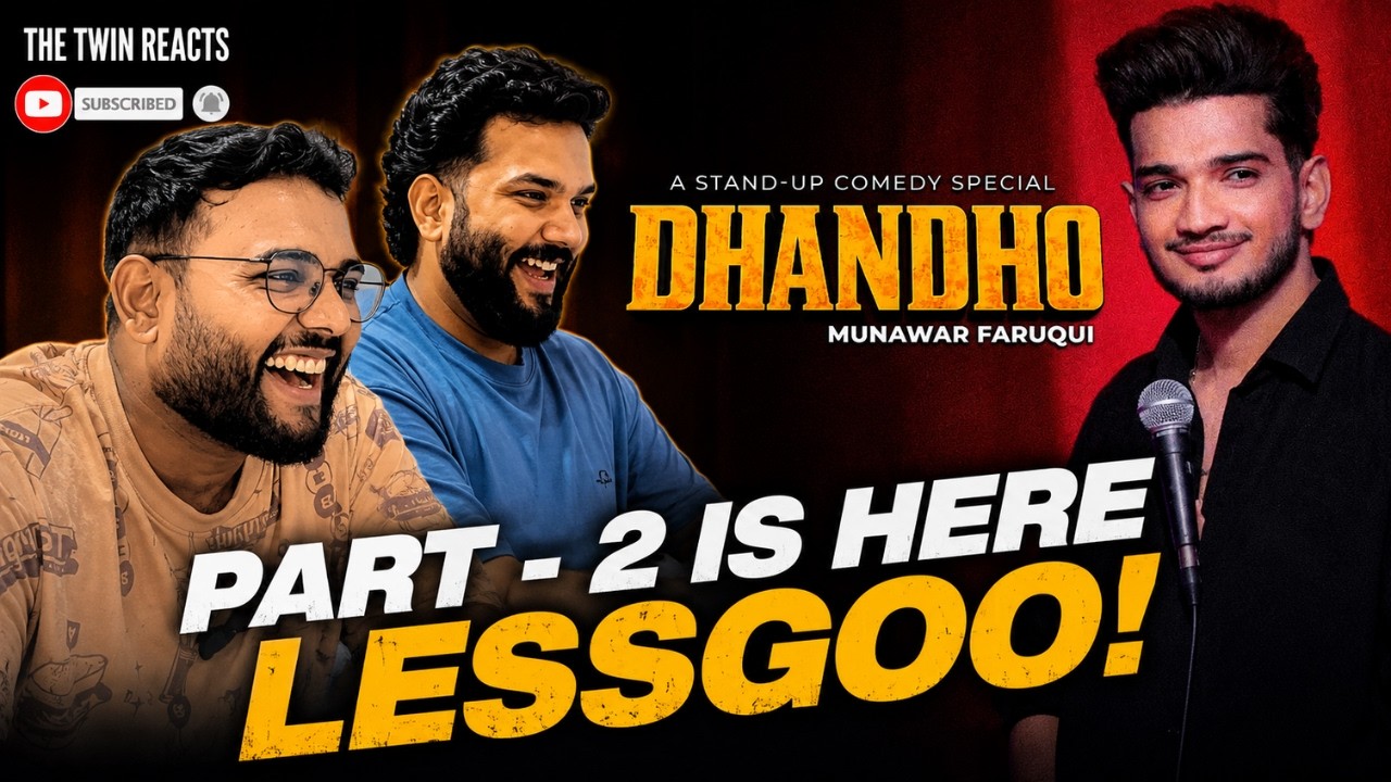 Munawar Faruqui &ndash; DHANDHO Standup Comedy (Full Special) Reaction | The Twin Reacts