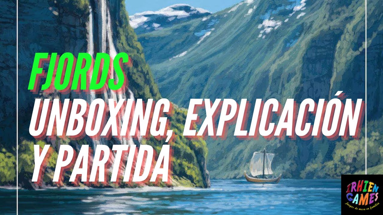 Fjords: Unboxing, Explicación y Partida