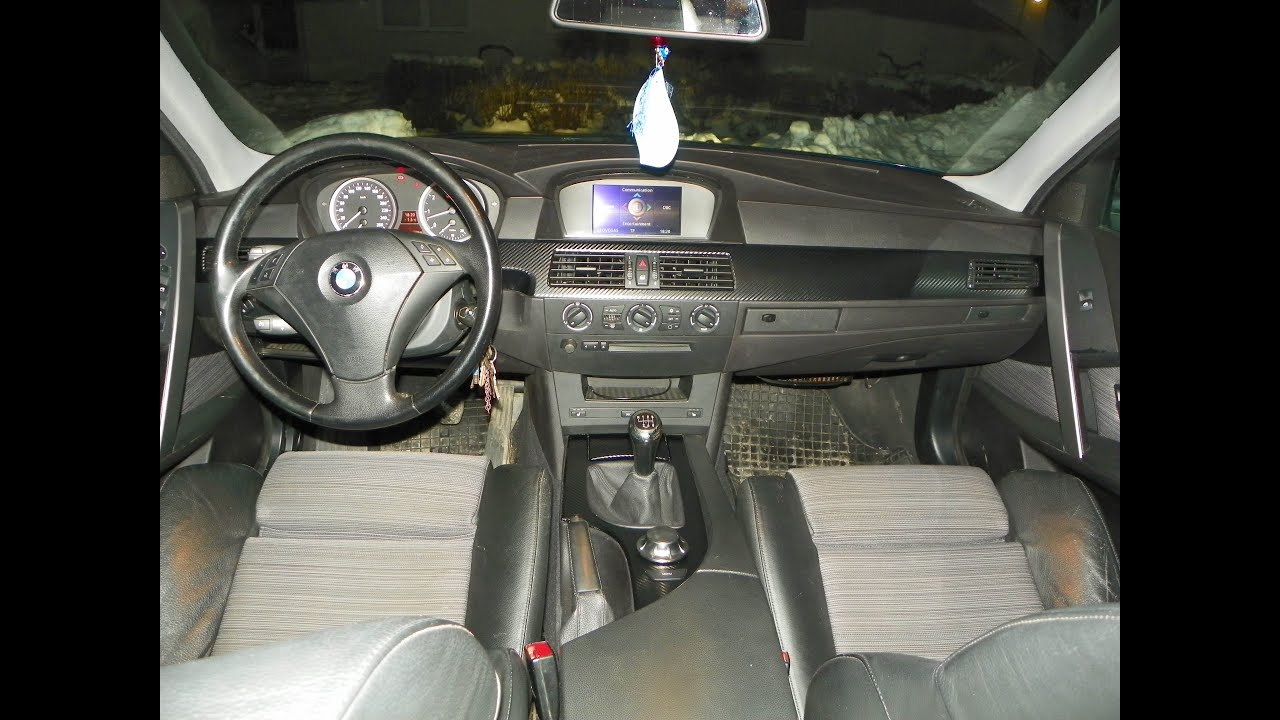 Bmw E60 Carbon Fiber Wrap Interior
