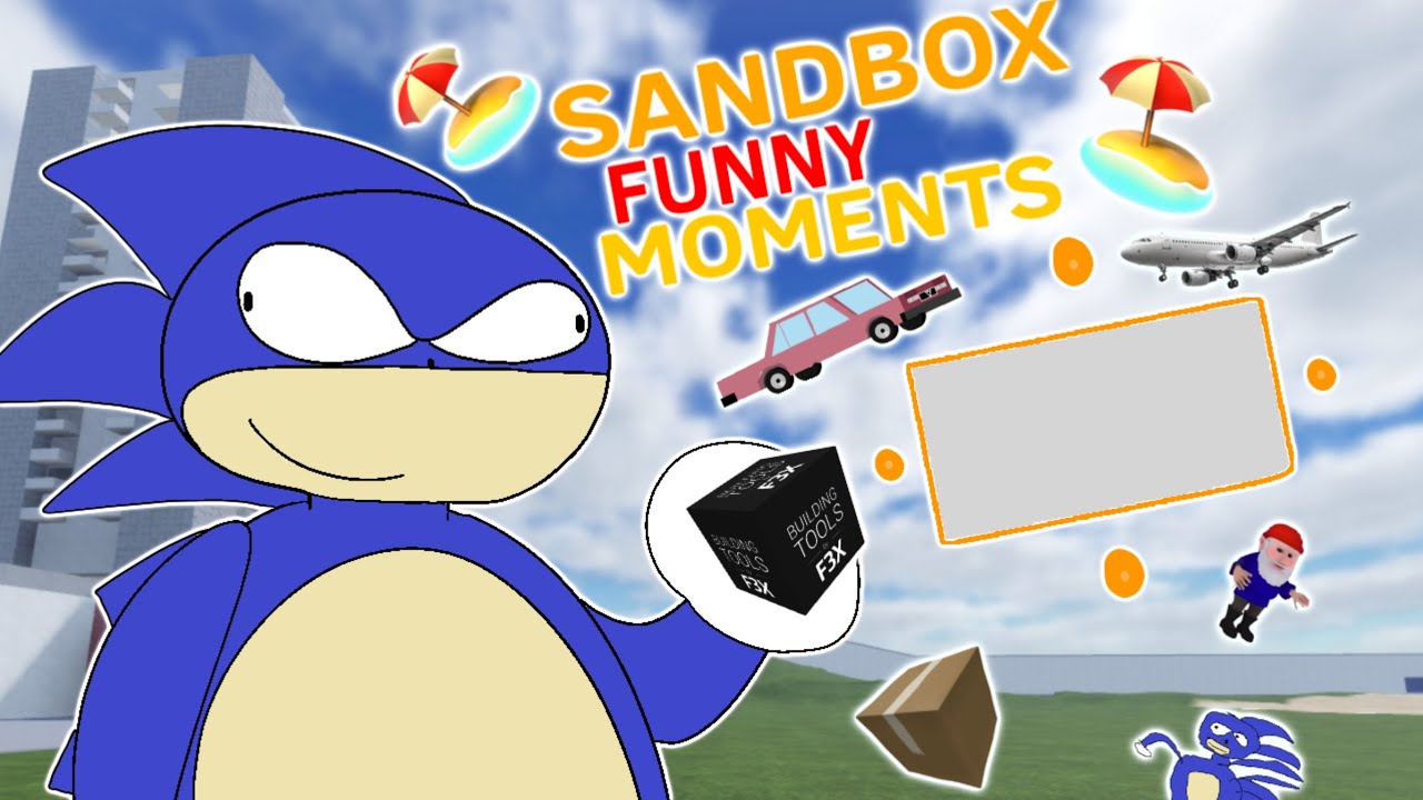 🏖️Sandbox Funny Moments🏖️ - Sanic Chase | Roblox