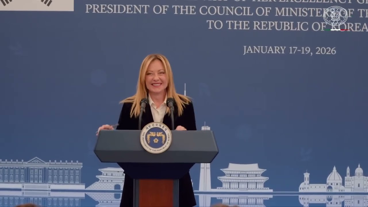 Dichiarazioni del Presidente Giorgia Meloni e del Presidente della Repubblica di Corea Lee Jae-Myung
