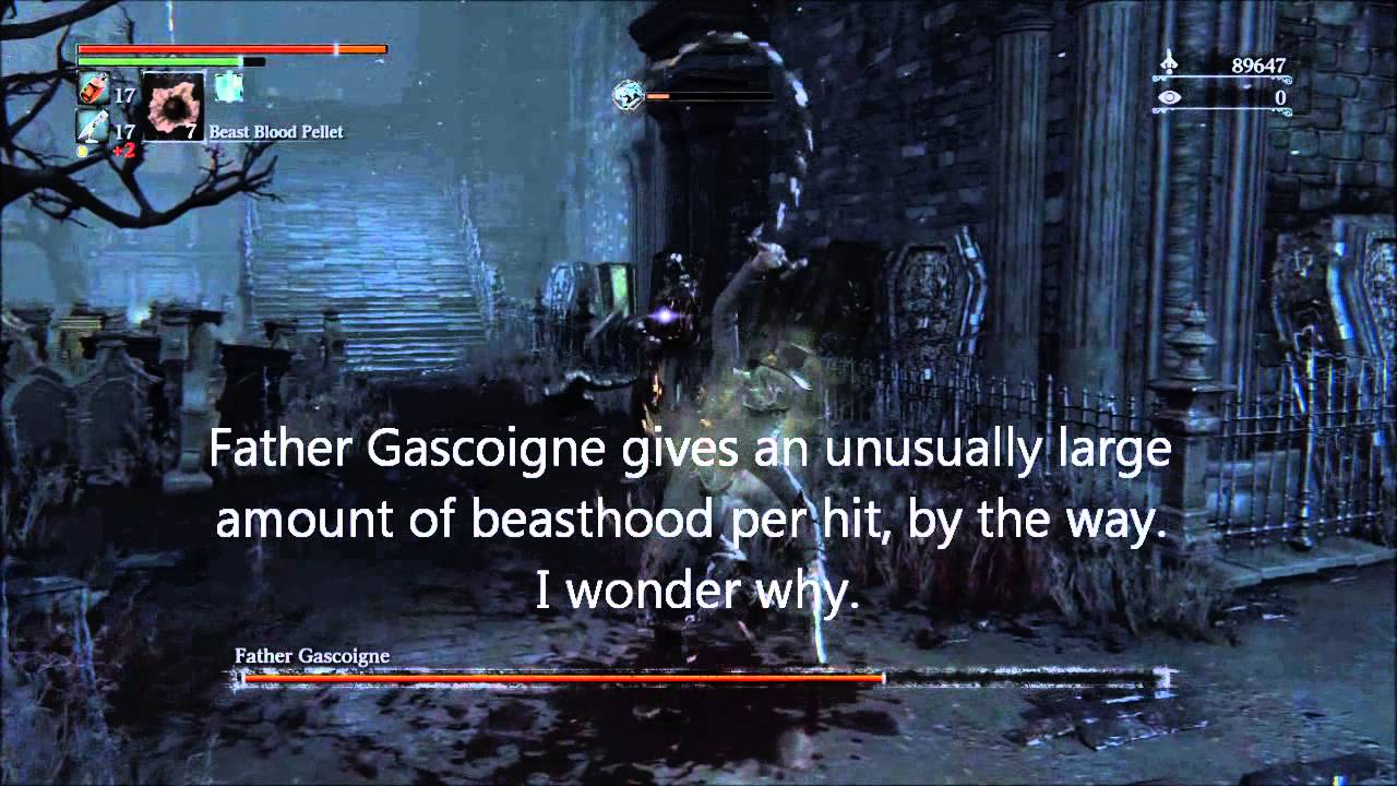 Bloodborne - Beasthood Visceral Attacks