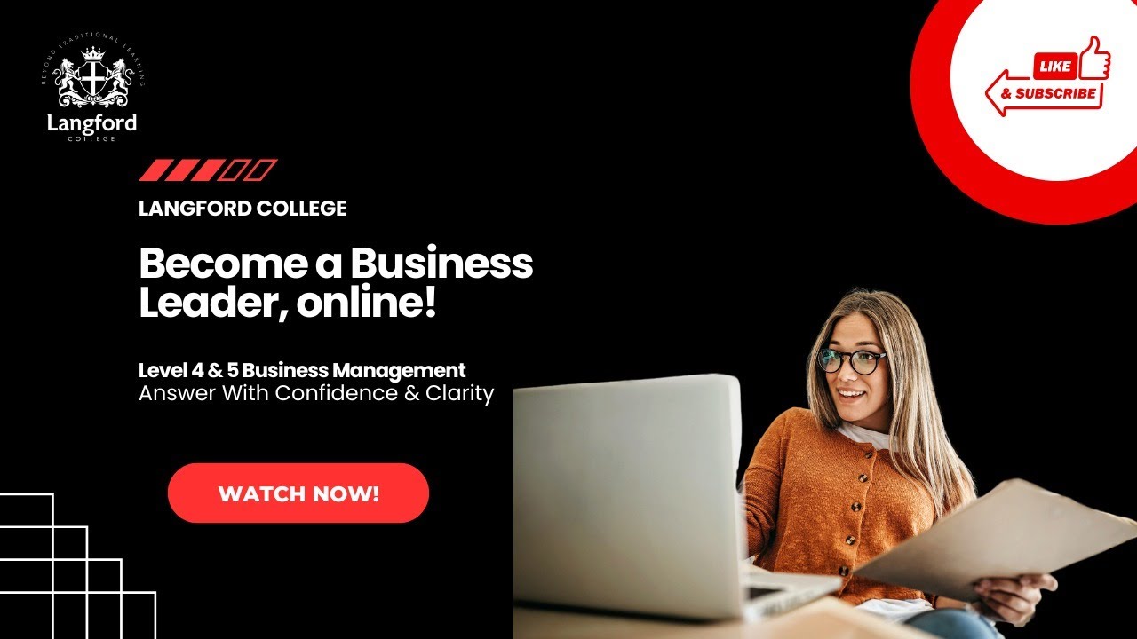 Business Management Course | Level 4 & 5 at Langford College &ndash; Boost Your Career!