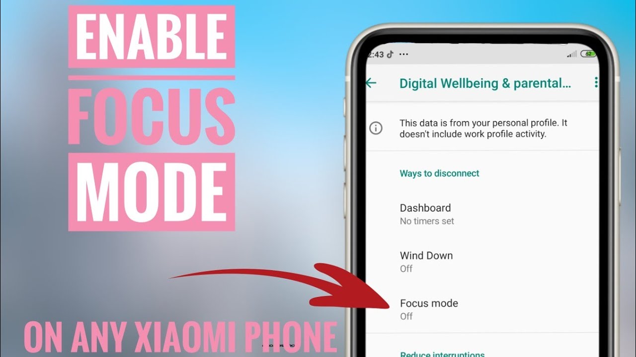 How to enable Focus mode on any Xiaomi Device