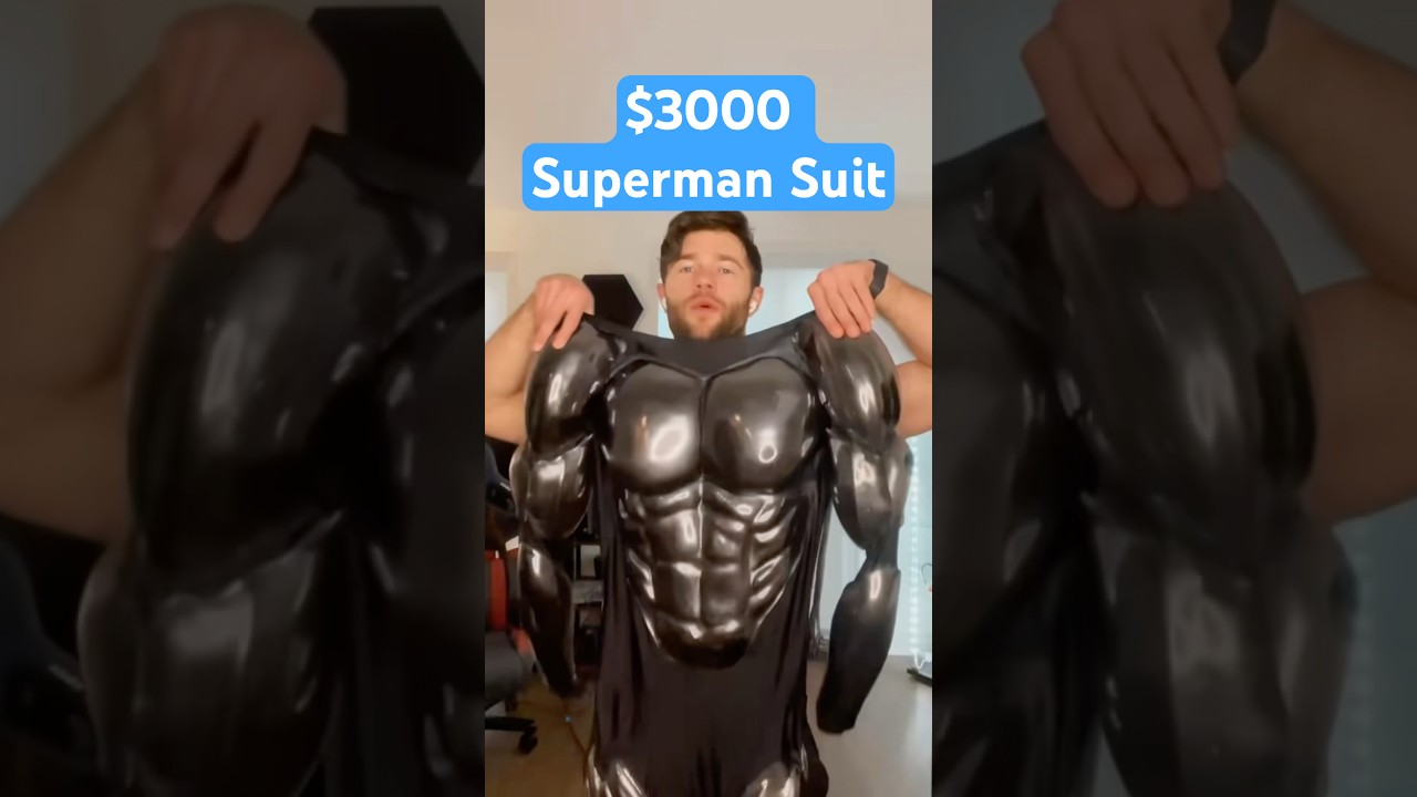 $3000 Henry Cavill Superman Suit #dc #superman #cosplay