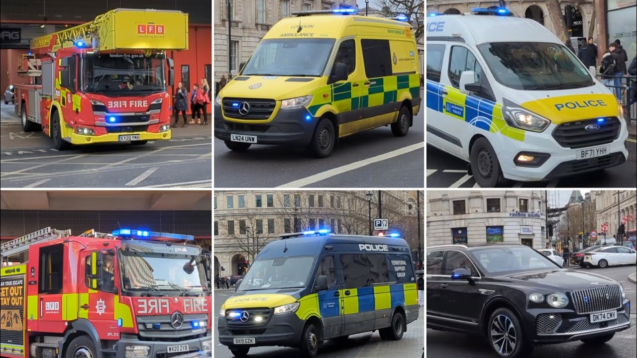 London Emergency Services | Response Compilation - January 2025