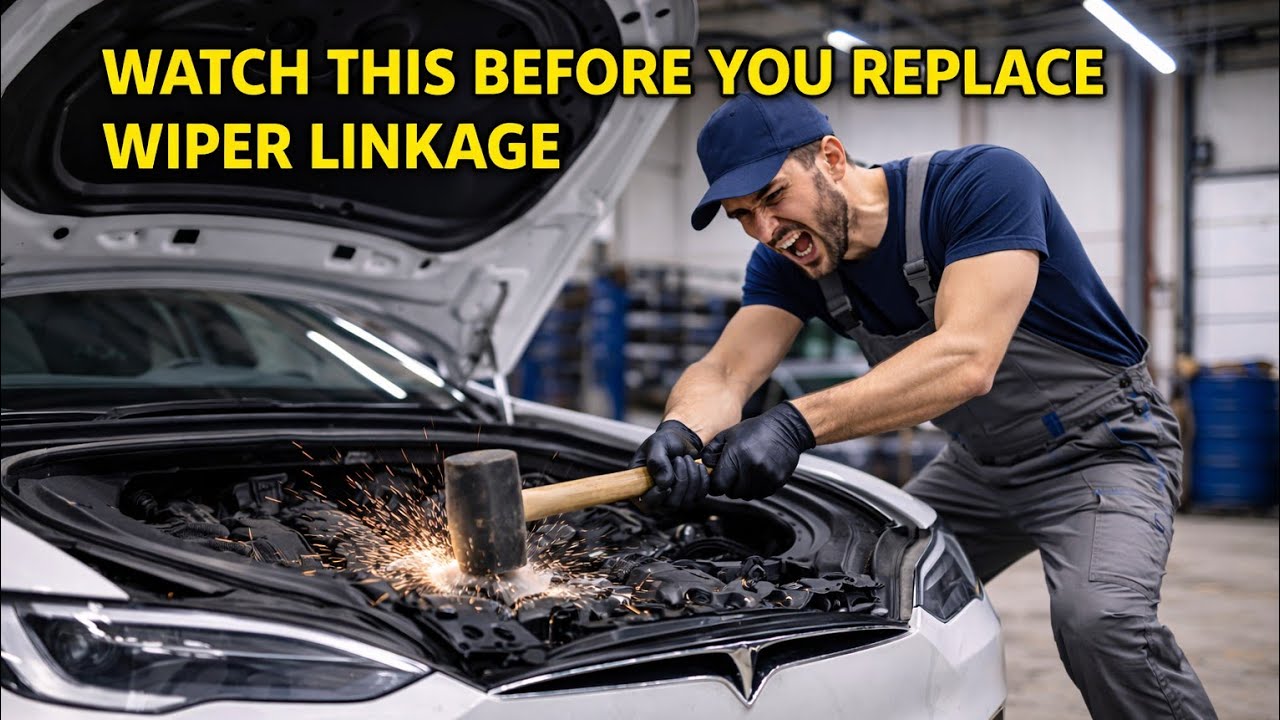 Fix wiper linkage for free tesla model s