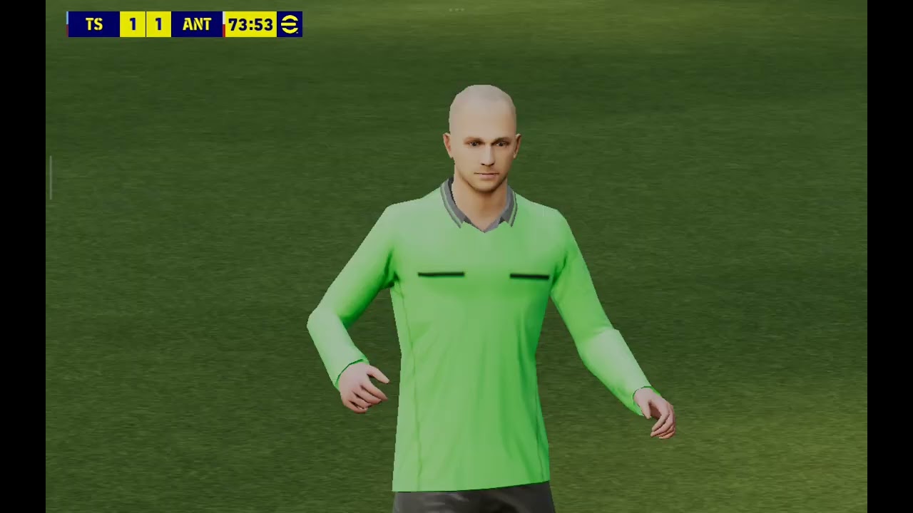 efotbal kadromu gösterdim