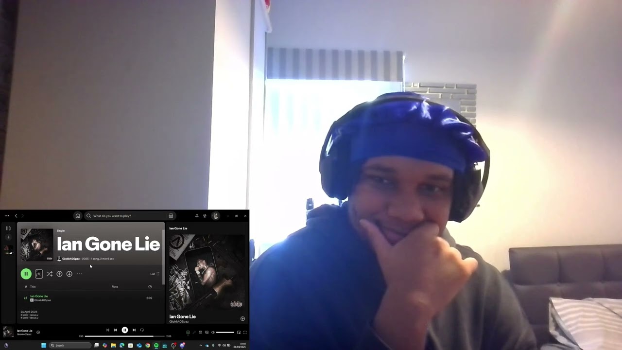THIS MFER HARD!!!! Ian Gone Lie - Glokk40spaz  Reaction