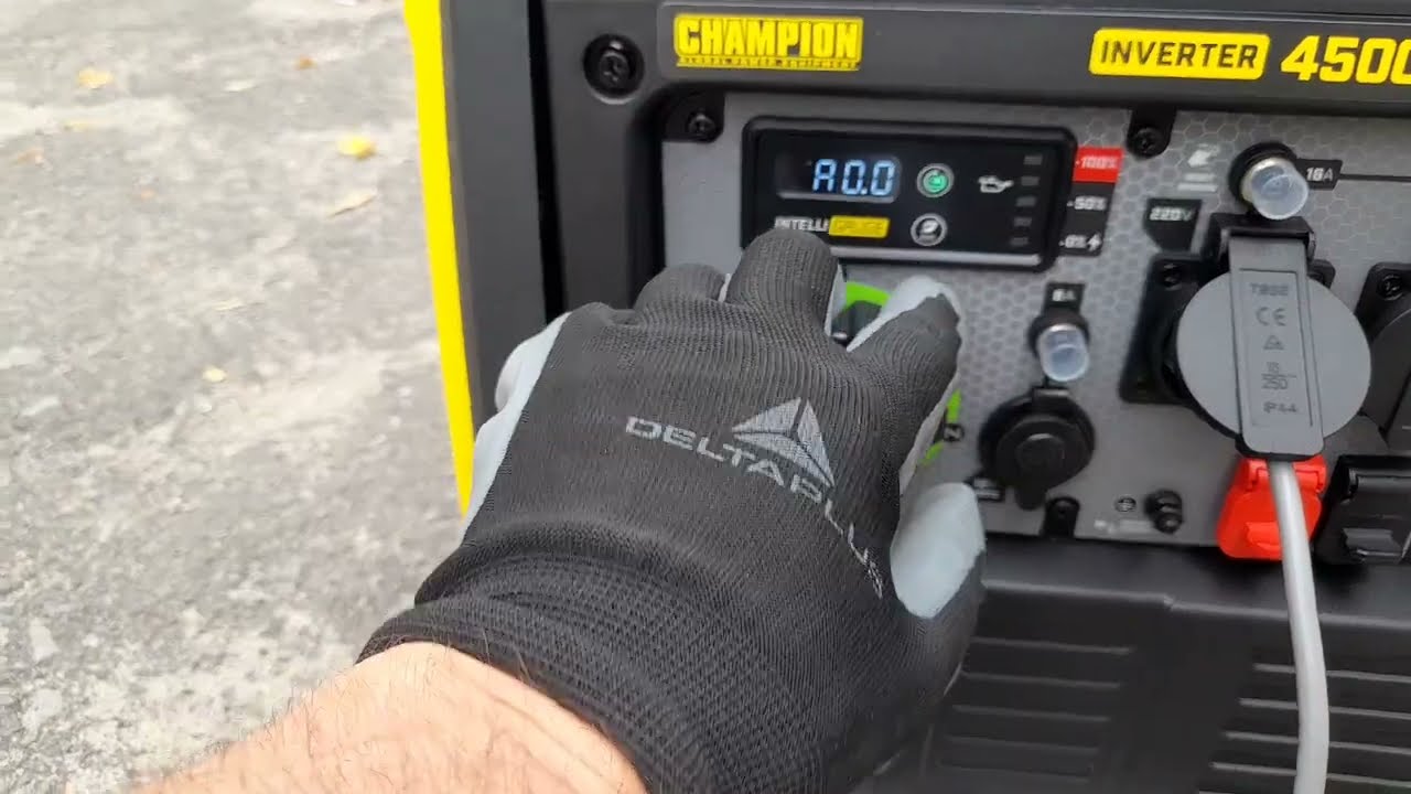 инверторный генератор CHAMPION C4500iESG GEN2 (500988-UA) - как запустить и работать