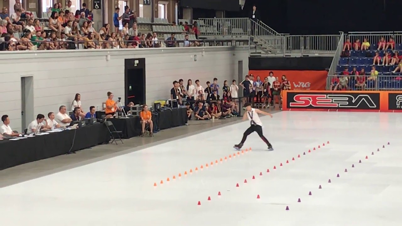 2019 WRG Inline Freestyle Classic Slalom SRM Qualification G2 3rd Place Chou Ci-You(TWN)