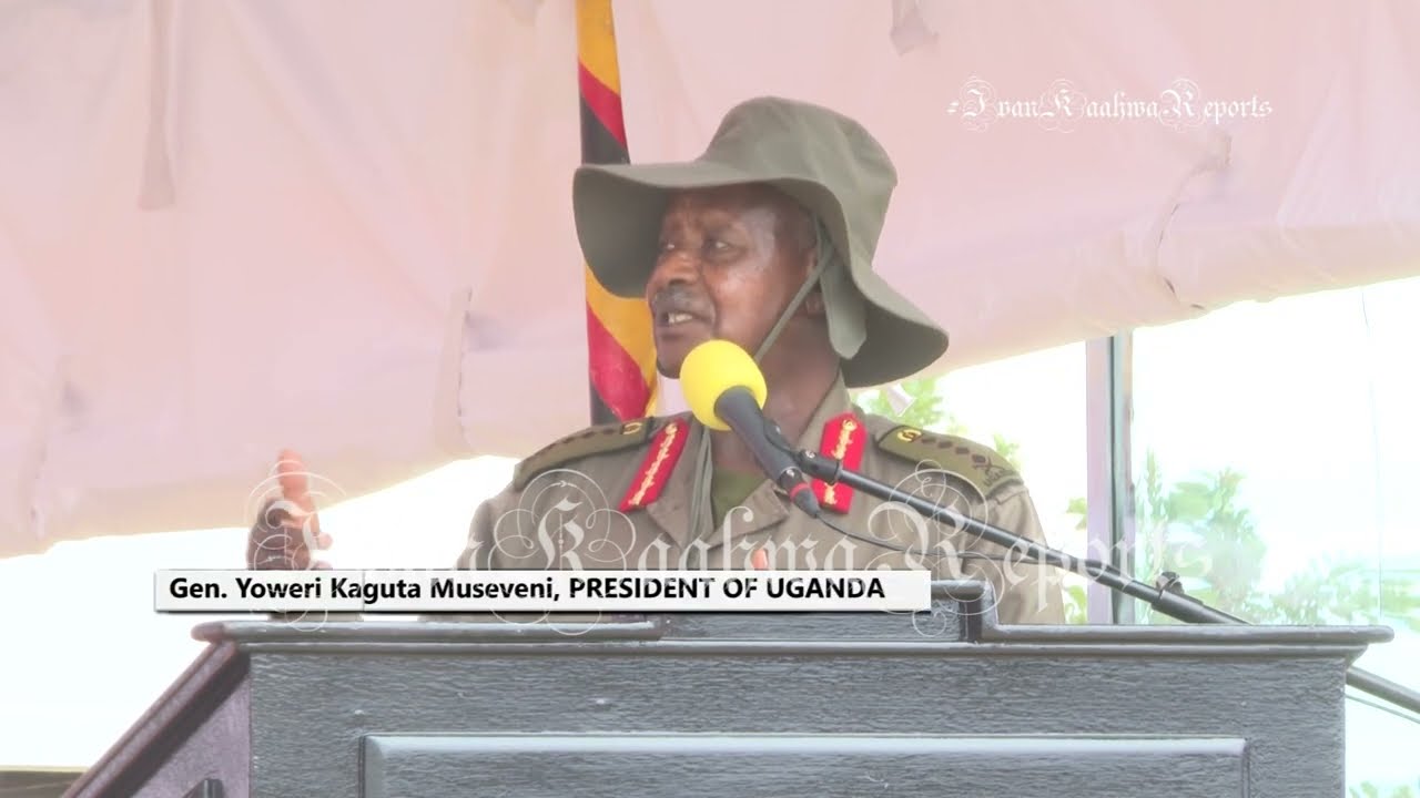 Museveni Commissions 774 Cadet Officers at Kaweweta Recruit Training School.