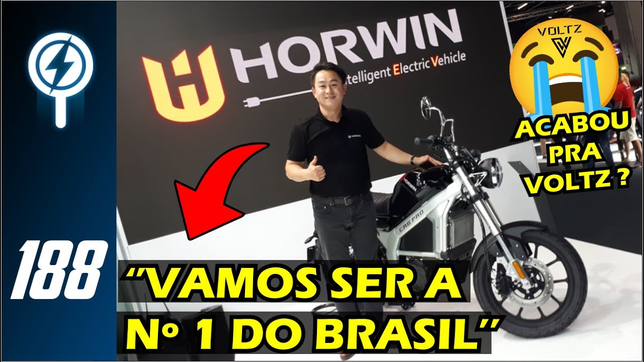 HORWIN CHEGANDO COM TUDO - TERÁ FABRICA DE MOTOS ELÉTRICAS EM MANAUS !!!