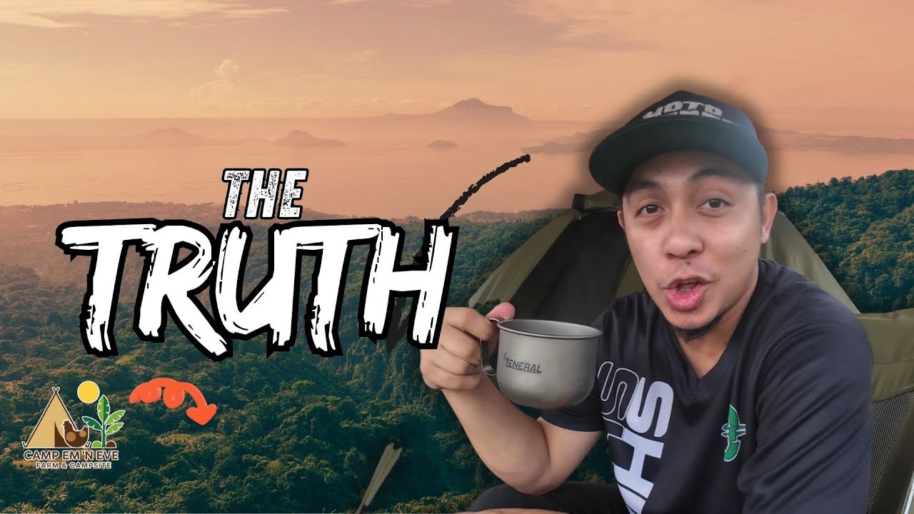 The Truth Behind Everything | Camp Em N Eve at Talisay Batangas | Moto Camping