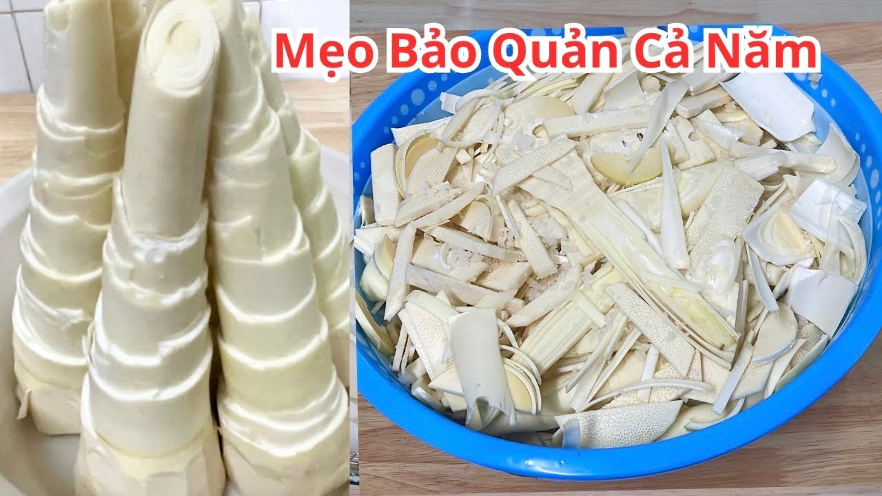 Cách Bảo Quản Măng Tươi Ăn Quanh Năm Đơn Giản Nhất | Mẹo Bảo Quản Măng Hơn Một Năm |HVMĐ 459