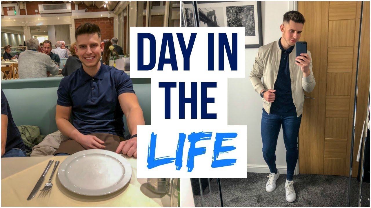 A Full Day In My Life | Josh Sullivan (Haircut, Gym, Diet & Outfit) #4