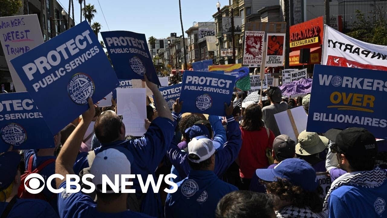 Labor Day protests challenge Trump's policies