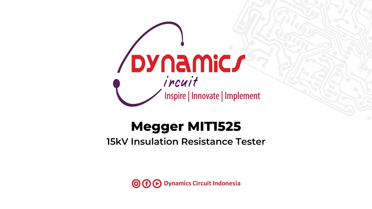 Megger MIT1525 was successfully repaired and calibrated