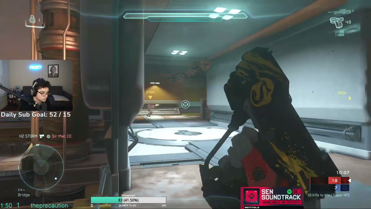 HITTING A STATE OF FLOW (INSANE SHOTS) - HALO CHAMPION 1 GAMEPLAY