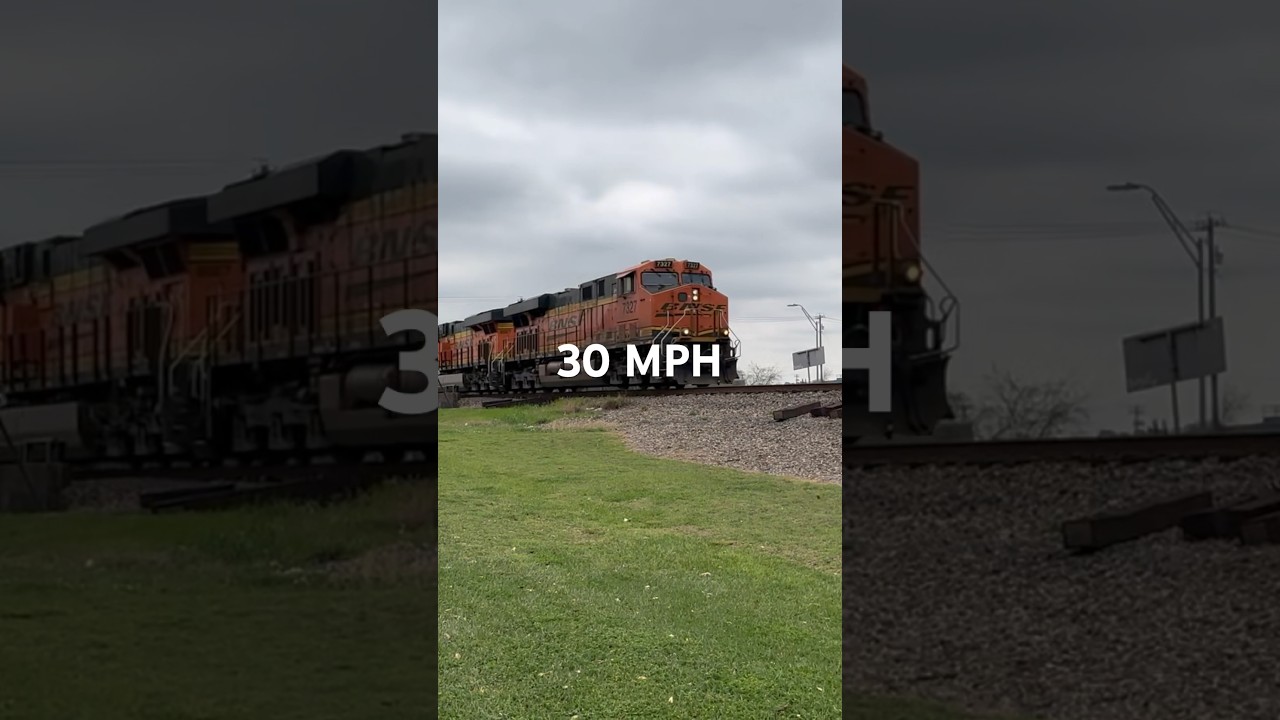 BNSF speed train #bnsfrailroad #virtualrailfan #trains #railfaning #railfan #railfan