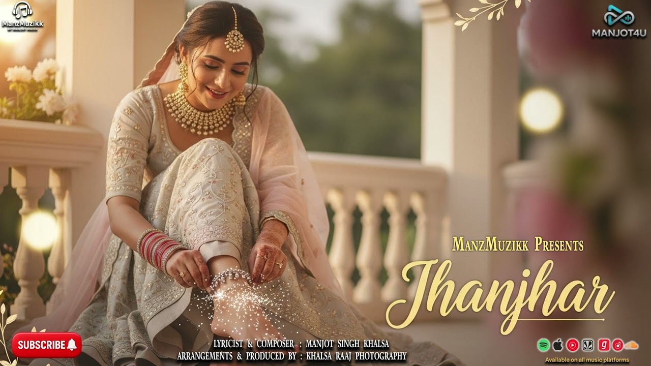 Jhanjhar | Romantic Punjabi Love Ballad | Soulful Love Song | Anklet Story | Manjot Singh Khalsa