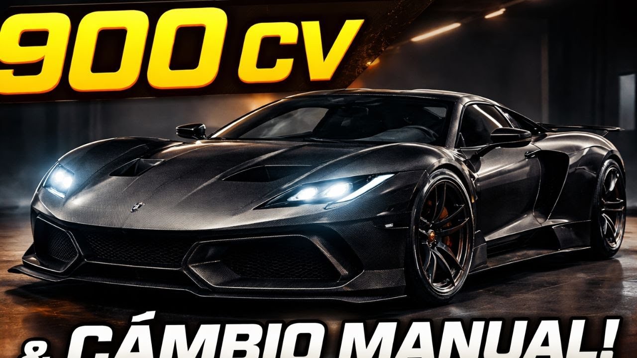🟢Capricorn 01 Zagato: o supercarro de 900 cv com V8 americano e câmbio manual que chega a 360 km/h