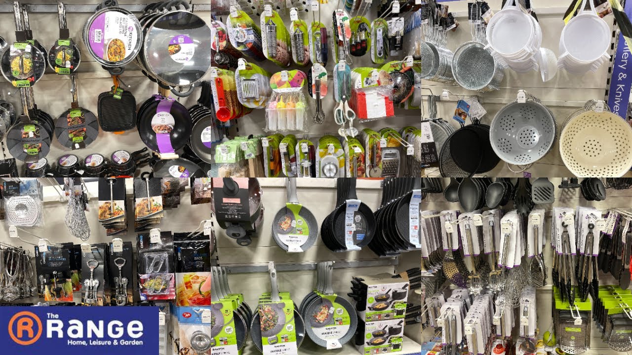 THE RANGE KITCHENWARE NEW COLLECTION FEB 2022 | RANGE SHOPPING HAUL | TRAVELANDSHOP WITH ME