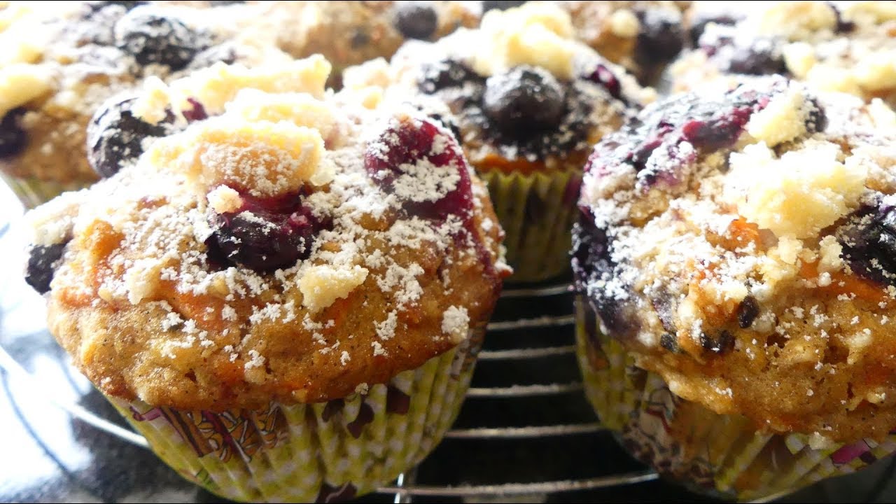 Muffinki z marchewką i jabłkiem (muffin met appel en wortels)