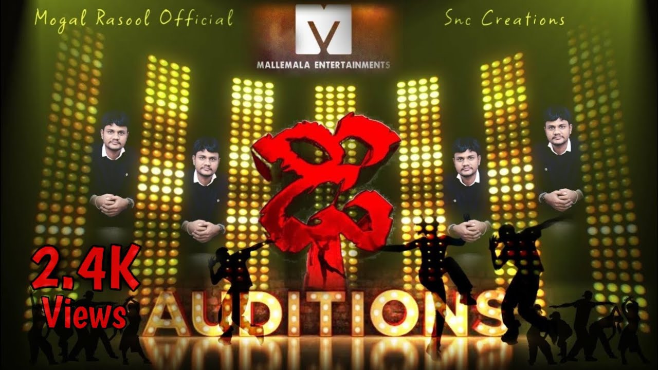 Dhee 15 Auditions full video Mallemala Studio Hyd