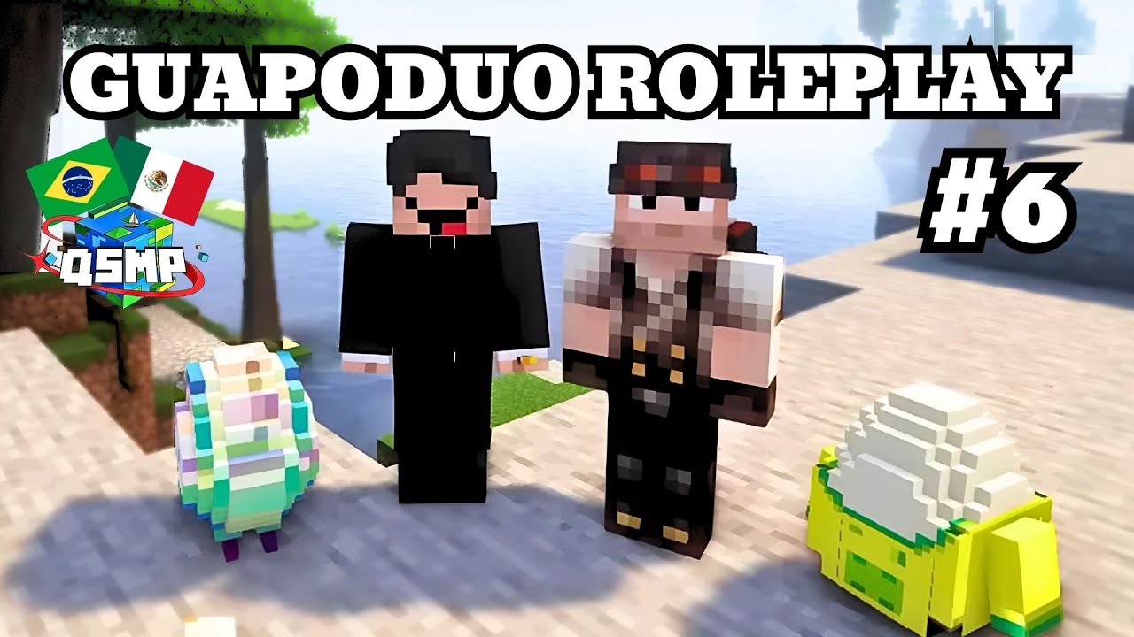 Roier and Cellbit DUNGEON ADVENTURE with Richarlyson and Bobby | Guapoduo Roleplay #6 | QSMP