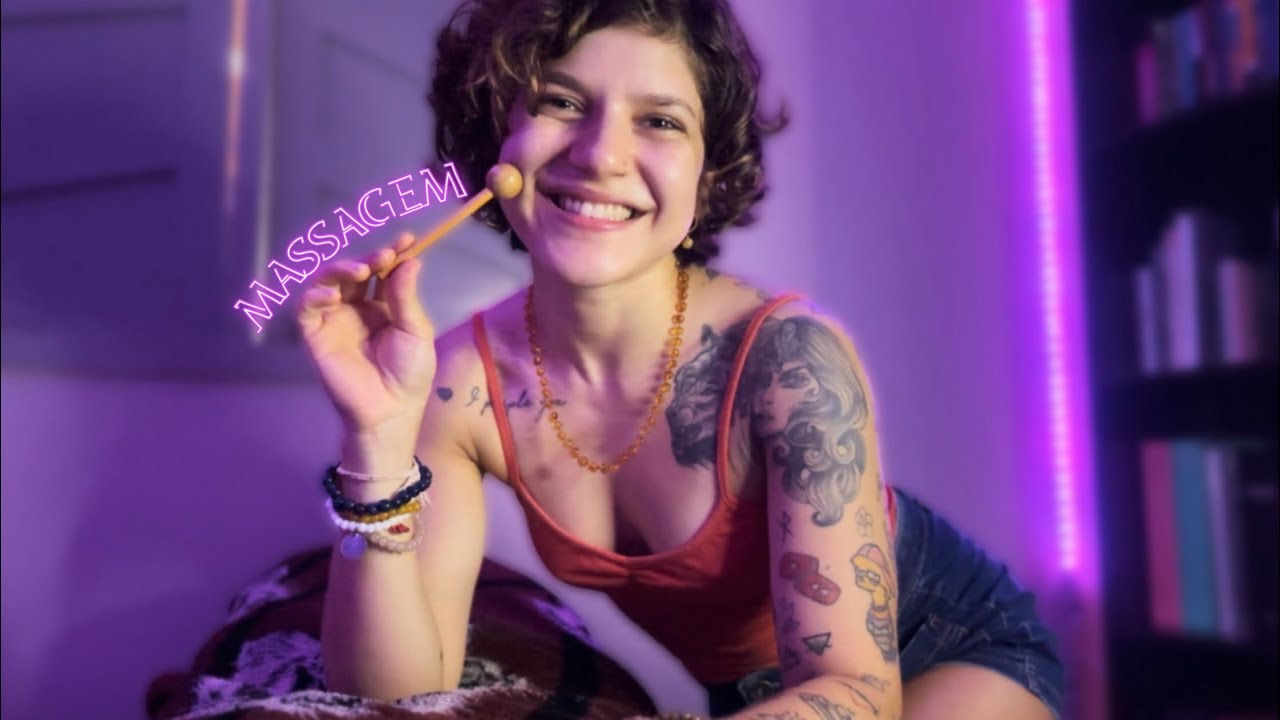 ASMR ~ Massagem ✨intensa✨ para acabar com suas dores musculares