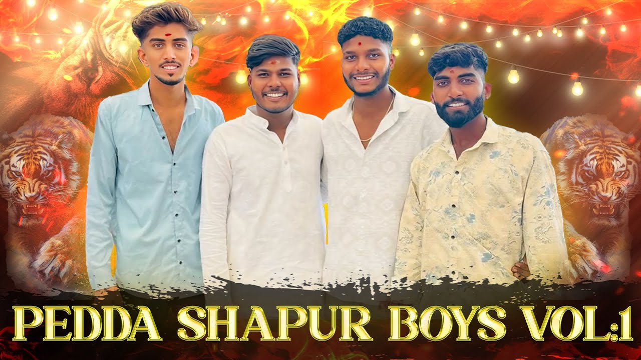 PEDDA SHAPUR BOYS VOLUME-1 || SINGER : SAI KIRAN GOGIKAR || TELANGANATEENMAAROFFICIAL