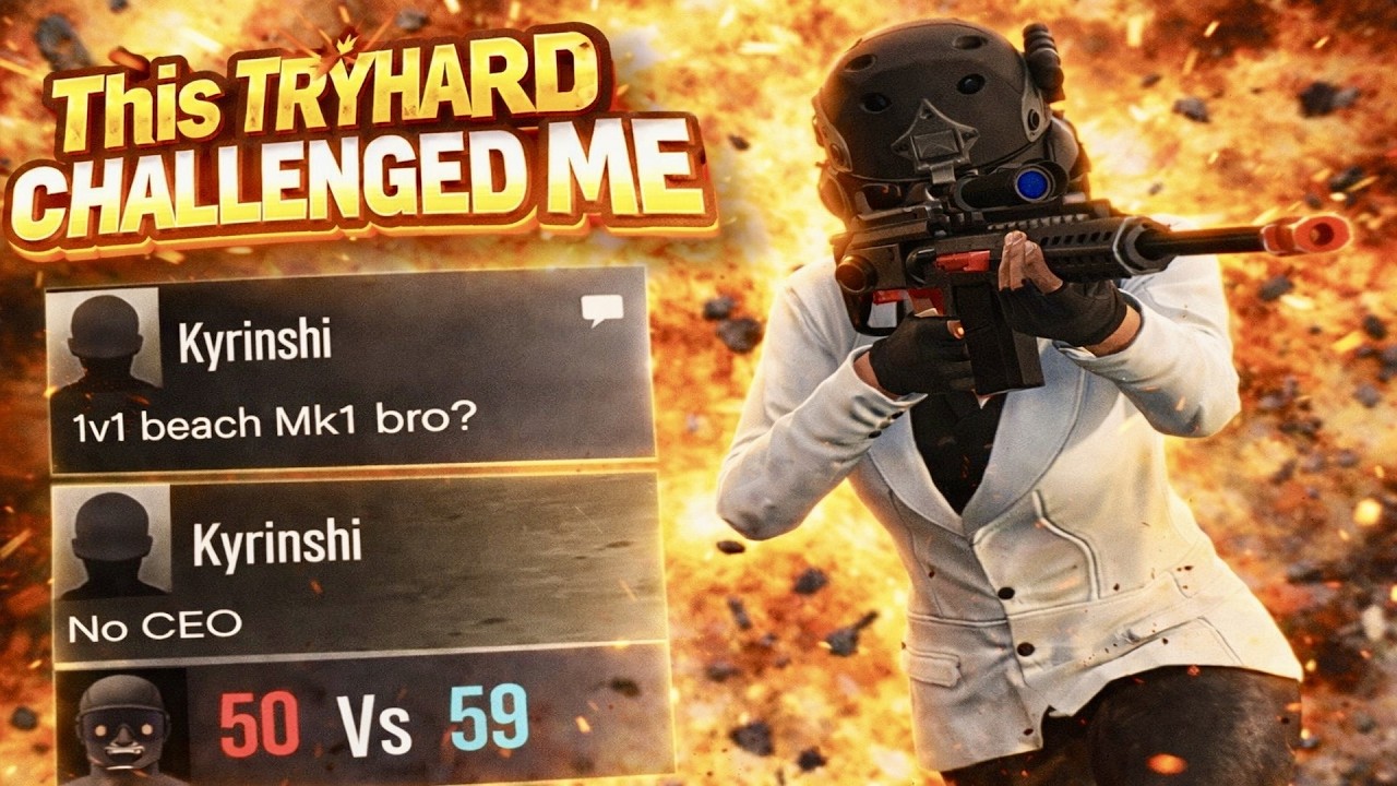 THIS TRYHARD CHALLENGED ME TO A MK1 SNIPER FIGHT!  [GTA ONLINE]