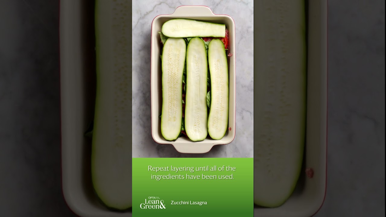 Zucchini Lasagna OPTAVIA Lean & Green